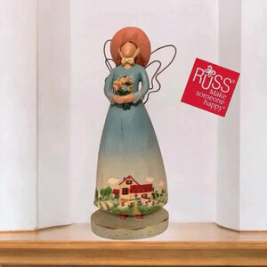 🔻Vintage🔻Angel Figurine, RUSS Berrie 9´´ 🪽